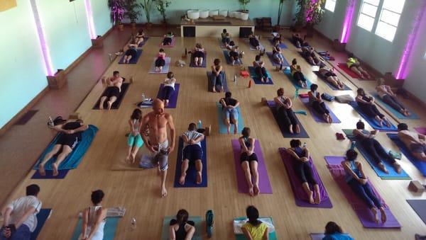 Mike Richardson Yoga | Yoga Flow SF From Above