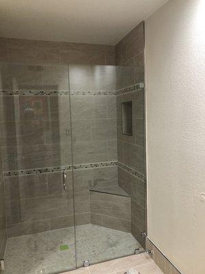 Shower glass doors