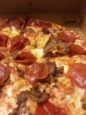 Pepperoni & Philly steak