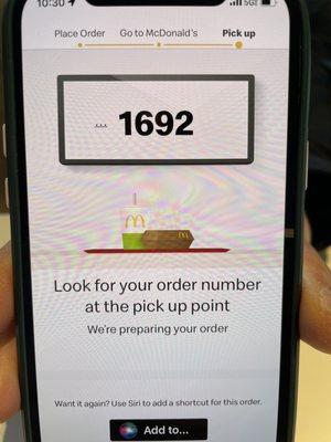 Order on App! 15 minutes is not cool.