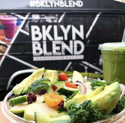 Enjoy a vegan dish from BKLYN Blend