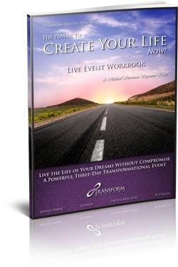 The Power To Create Your Life Now! An amazing live event that you should attend!