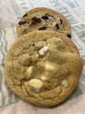 We added cookies to our footlong meal - yum!