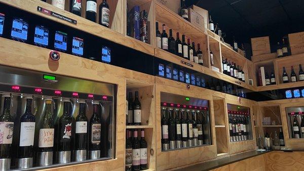 Wine wall