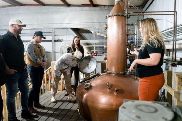 Nashville distillery tour at Pennington Distilling Co.