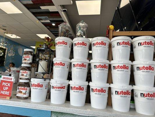 Nutella wall