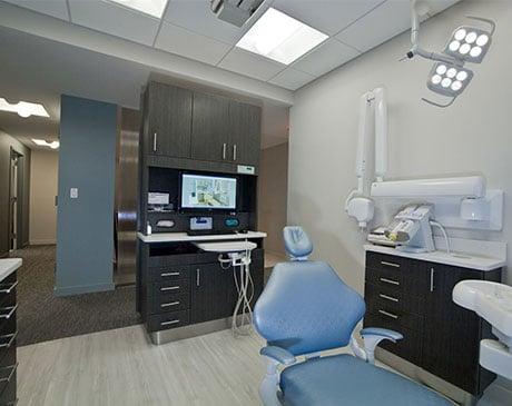 Madison Dental treatment room.