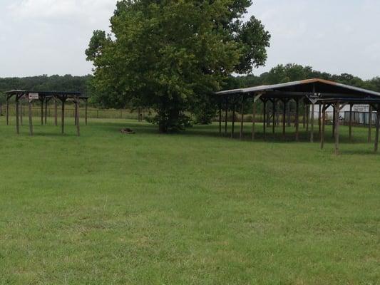 Our outside training yard.