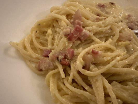 Spaghetti Carbonara Dinner