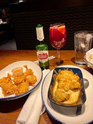 Crab-Stuffed Shrimp Rangoon, Seafood-Stuffed Mushrooms