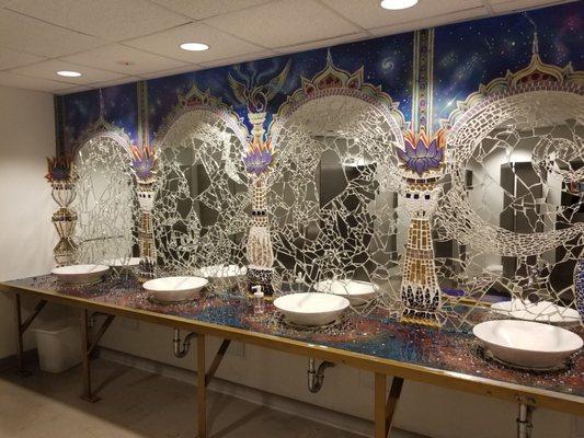 I really was in awe and could not stop taking pictures of this bathroom!