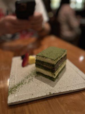 Matcha tiramisu