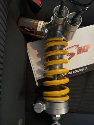 Freshly Revalved and serviced shock!