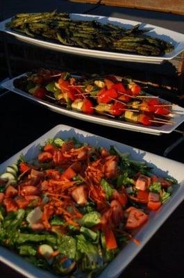 Fresh Roasted Vegetables for Roof Top BBQ