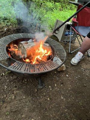 Camp fire