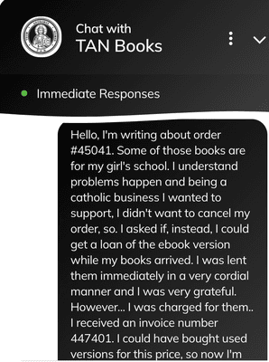 They took forever to send books, they "kindly" gave me ecopies "for free" while they arrived, but then charged me for them. I contacted them