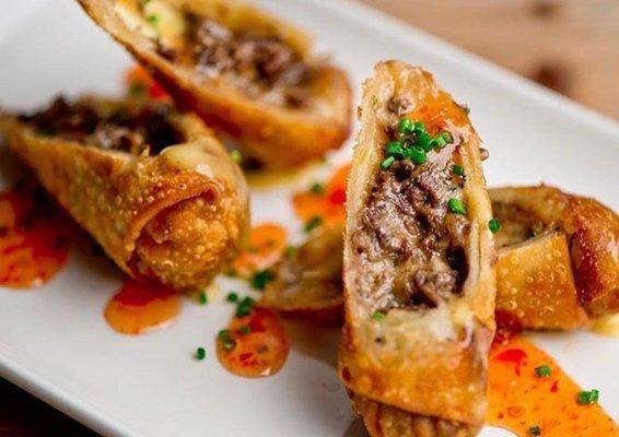 Cheesesteak Eggrolls