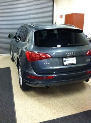 Audi Q5 in our office storage