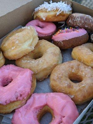 Dozen donuts