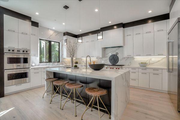 Georgeous kitchen on this Encino property