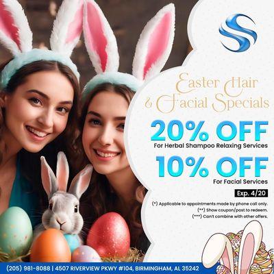 Happy Easter spa special