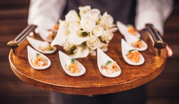 Luxury Food Dishes on Catering Menu