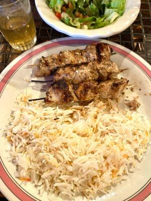 Shish Tawook - chicken garlic