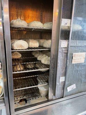 The steamed buns section. The staff doesn't help you get them, so everyone can touch it. Not very sanitary.