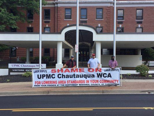 Shame on UPMC for hurting working families in Jamestown