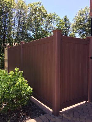 Certainteed Chesterfield Brazilian Blend installed by Above All Fence