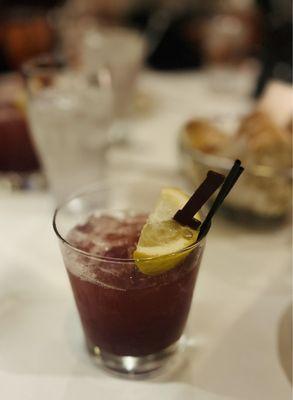 Blackberry Bourbon Sour