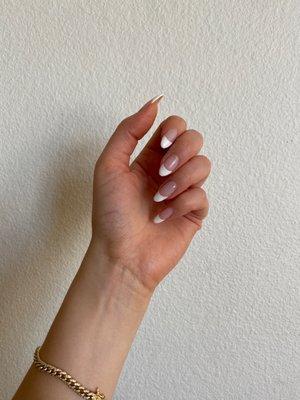 These are my REAL nails! So strong and healthy after going to A+Q!