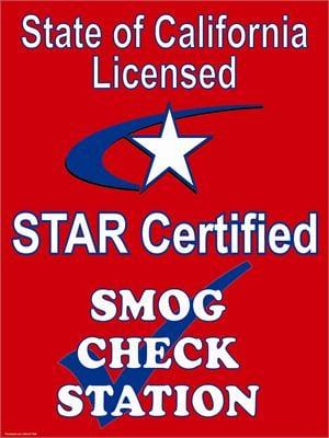 STAR Certified Smog Check Station. All Smog Checks - Pass Or FREE Retest!