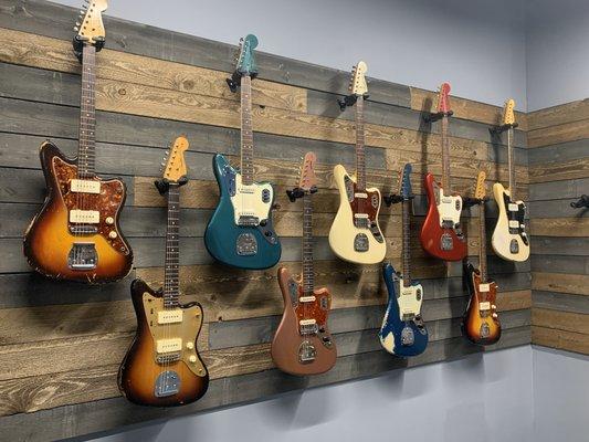 Vintage Fender guitars in stock