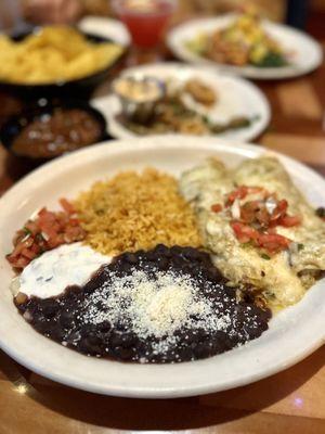 Creamy Seafood Enchilada