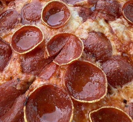 Pepperoni cups...full of NASH juice.  Needs more sauce.