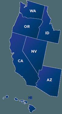 We are licensed in 7 states. Most of the western states