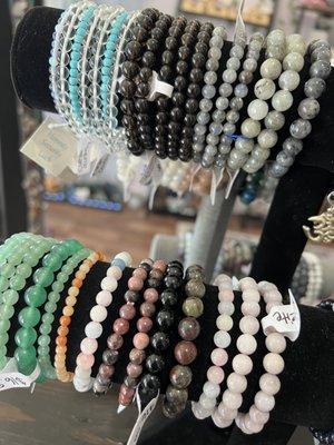 Beaded bracelets are so pretty !