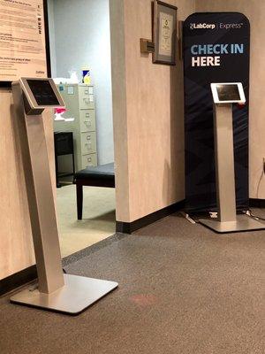 The new LabCorp Kiosk's.