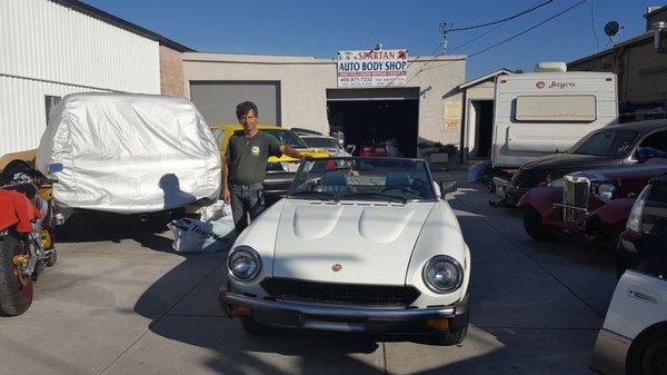 Pick day...  The Fiat looked fantastic!!!