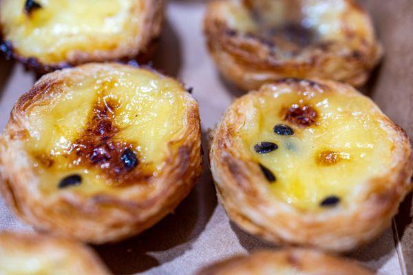 Passionfruit Pastéis de Nata aka Portuguese Egg Tart ($4/ea or $21/6)