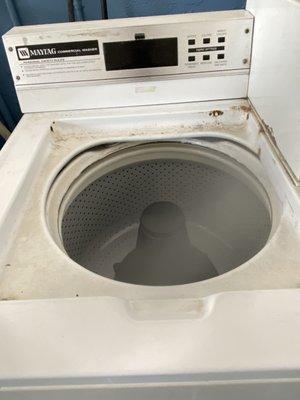 Damaged washer