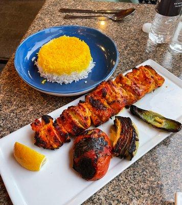 Chicken Kabob Plate