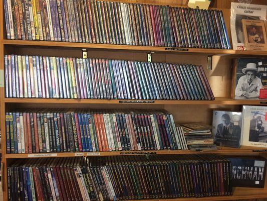 this is just a portion of our instructional DVD collection