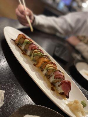 Lobster rainbow roll, delicious!!