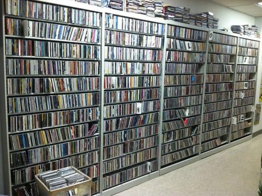 CD wall.