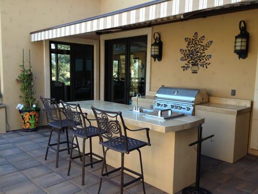 Customize your Pro Tech BBQ Island to fit your existing decor.