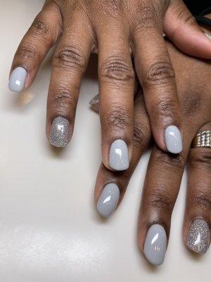 Gel overlay Manicure