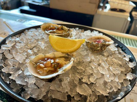 RAW OYSTERS