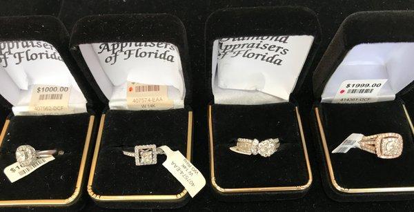 Before buying an engagement ring anywhere else, stop by to see our selection.